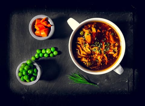 Scharf-saure Suppe